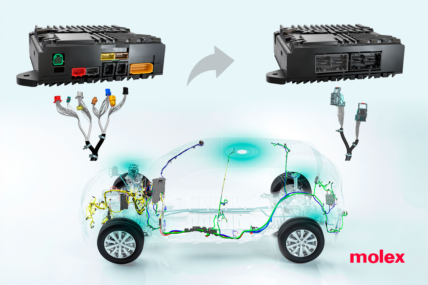 Molex Combines High-Speed Data, Signal and Power in MX-DaSH Data-Signal Hybrid Connector Portfolio to Optimize Next-Gen Automotive Architectures