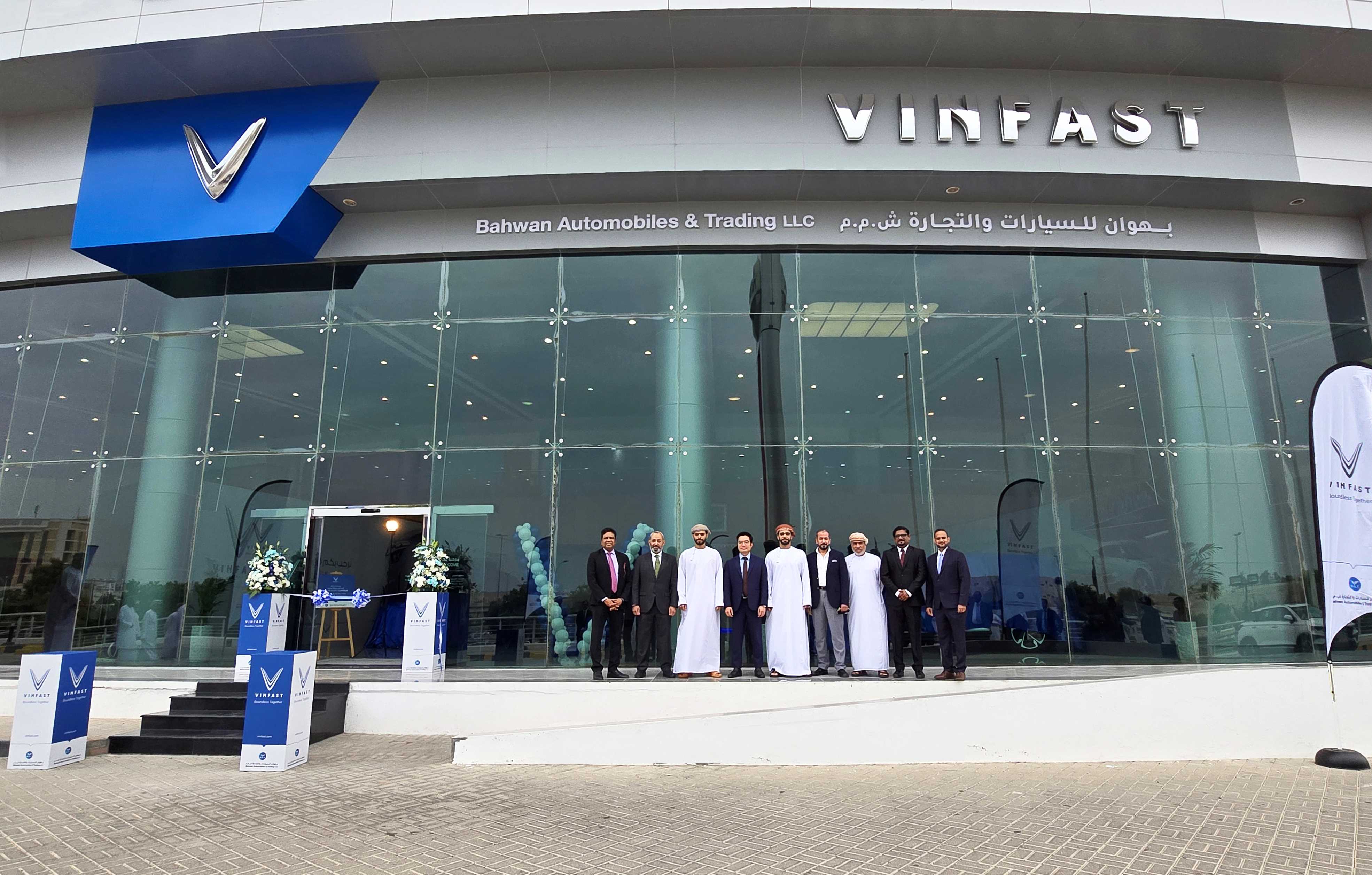 VinFast’s first Middle East showroom in Oman