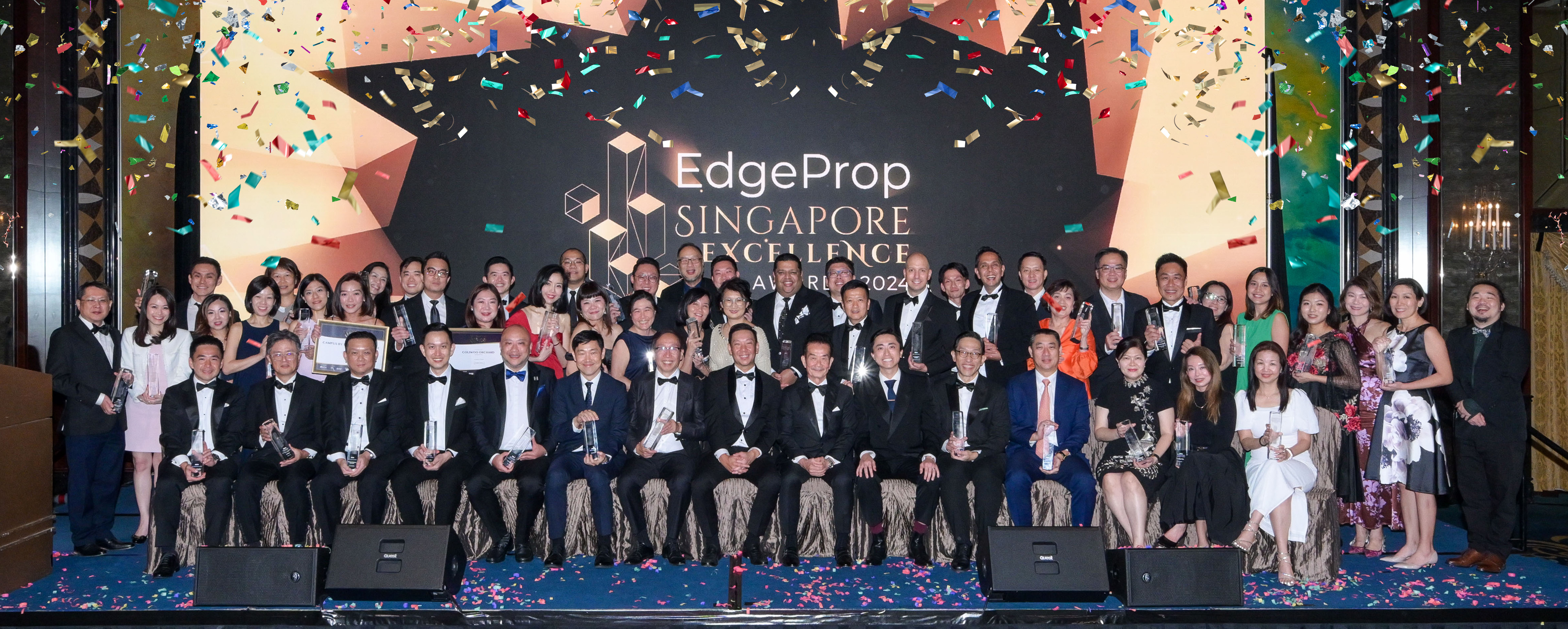 Award recipients of the EdgeProp Excellence Awards 2024